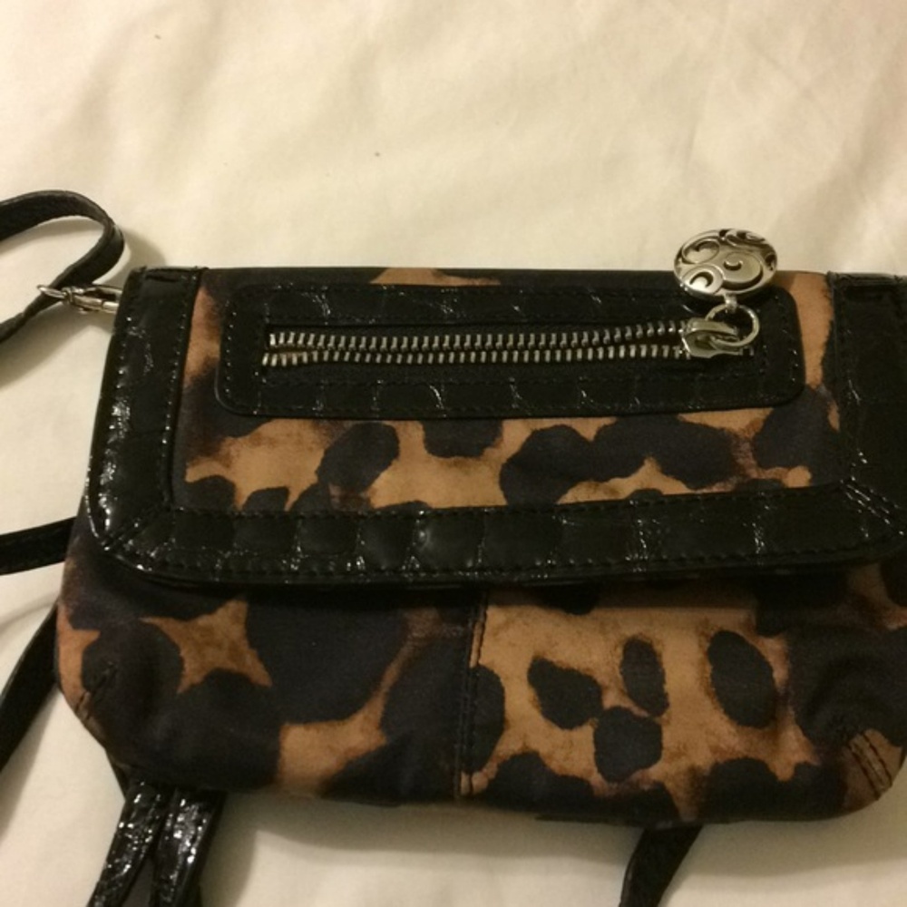 Brighton Brown/Black Wristlet B29